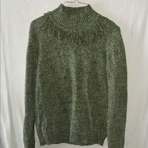 dressbarn Forest Green Turtleneck Sweater